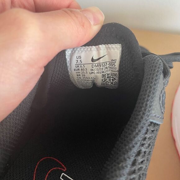 Nike Air Max System Black University Red Women Size 9 Men Size 7.5 (DM9537-005) - Picture 13 of 15